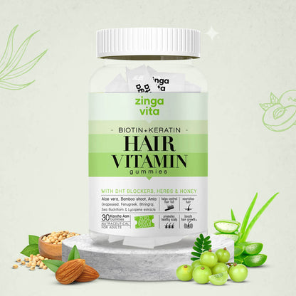 Keratin Hair Vitamin Gummies