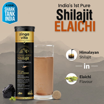 Pure Shilajit Effervescent with Ashwagandha