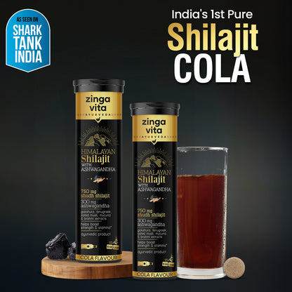 Pure Shilajit Effervescent with Ashwagandha