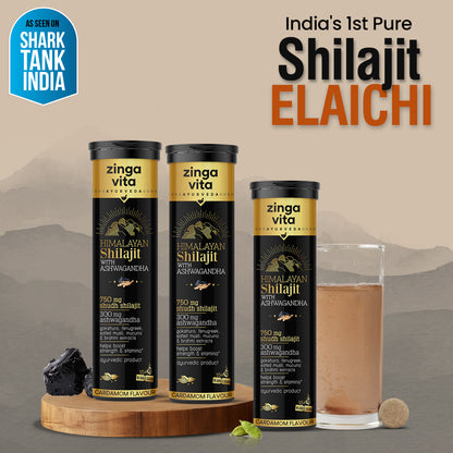 Pure Shilajit Effervescent with Ashwagandha