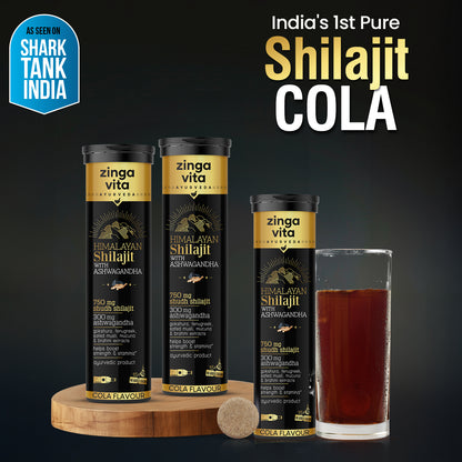 Pure Shilajit Effervescent with Ashwagandha