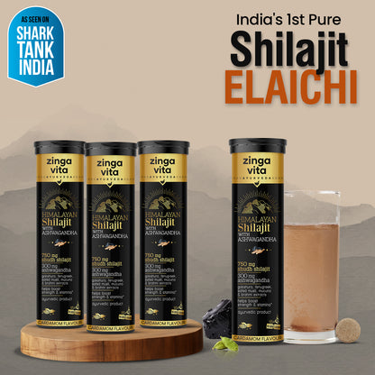 Pure Shilajit Effervescent with Ashwagandha