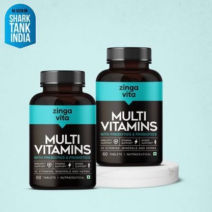 Multivitamins with Prebiotics & Probiotics