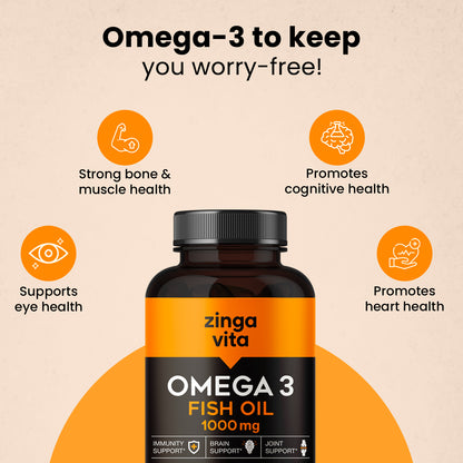 Omega-3 Fish Oil Softgels