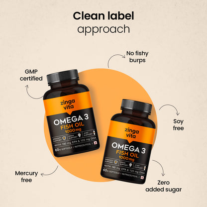 Omega-3 Fish Oil Softgels