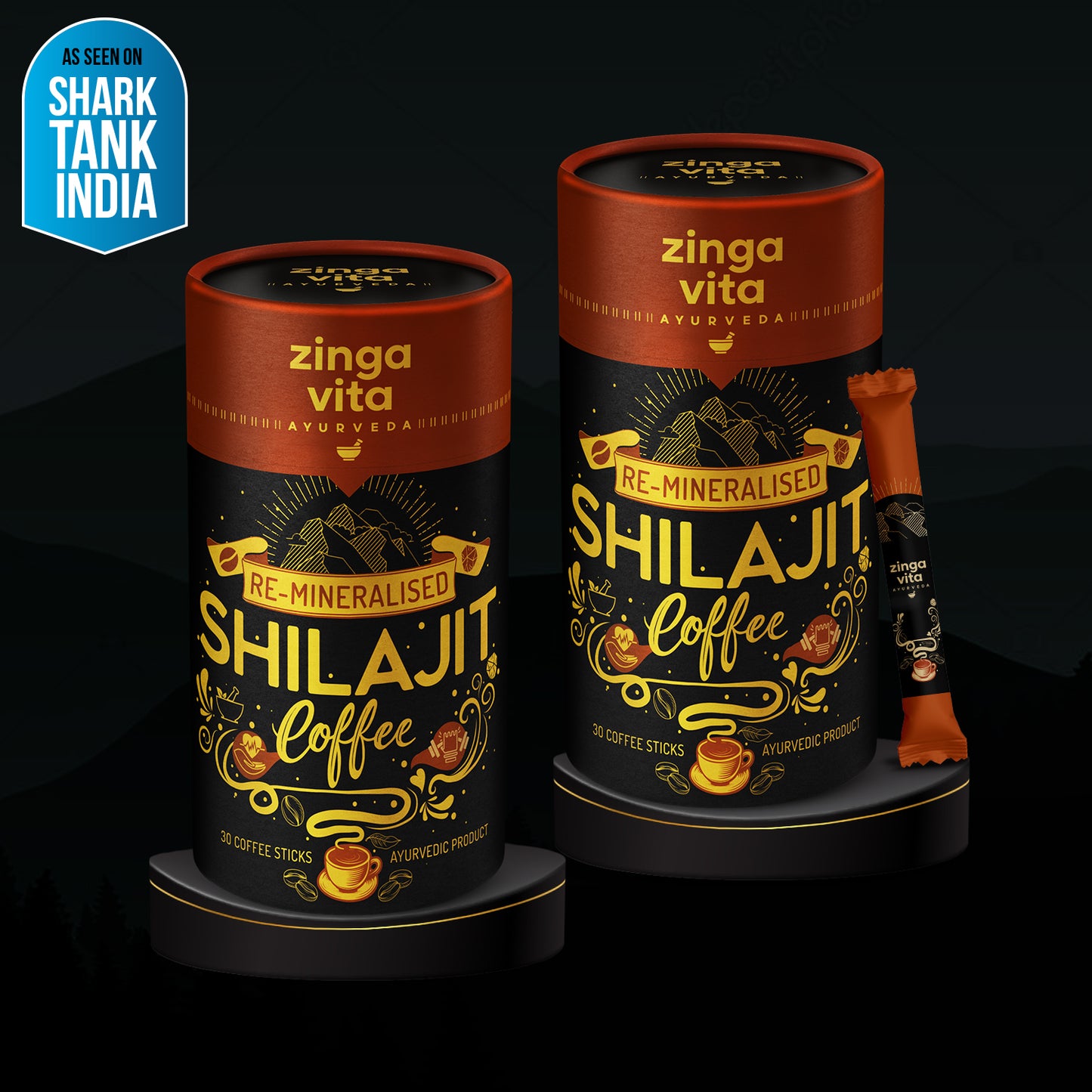 Re-mineralised Shilajit Coffee