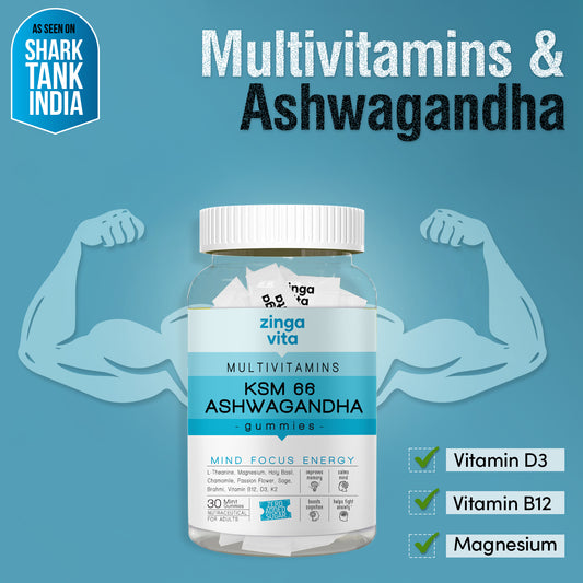 Multivitamins+KSM 66 Ashwagandha Gummies