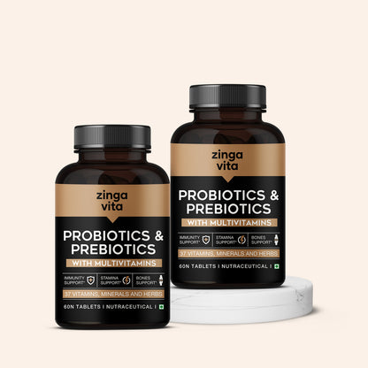 Multivitamins with Prebiotics & Probiotics