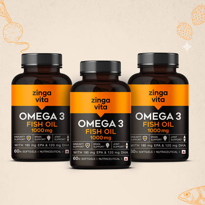 Omega-3 Fish Oil Softgels