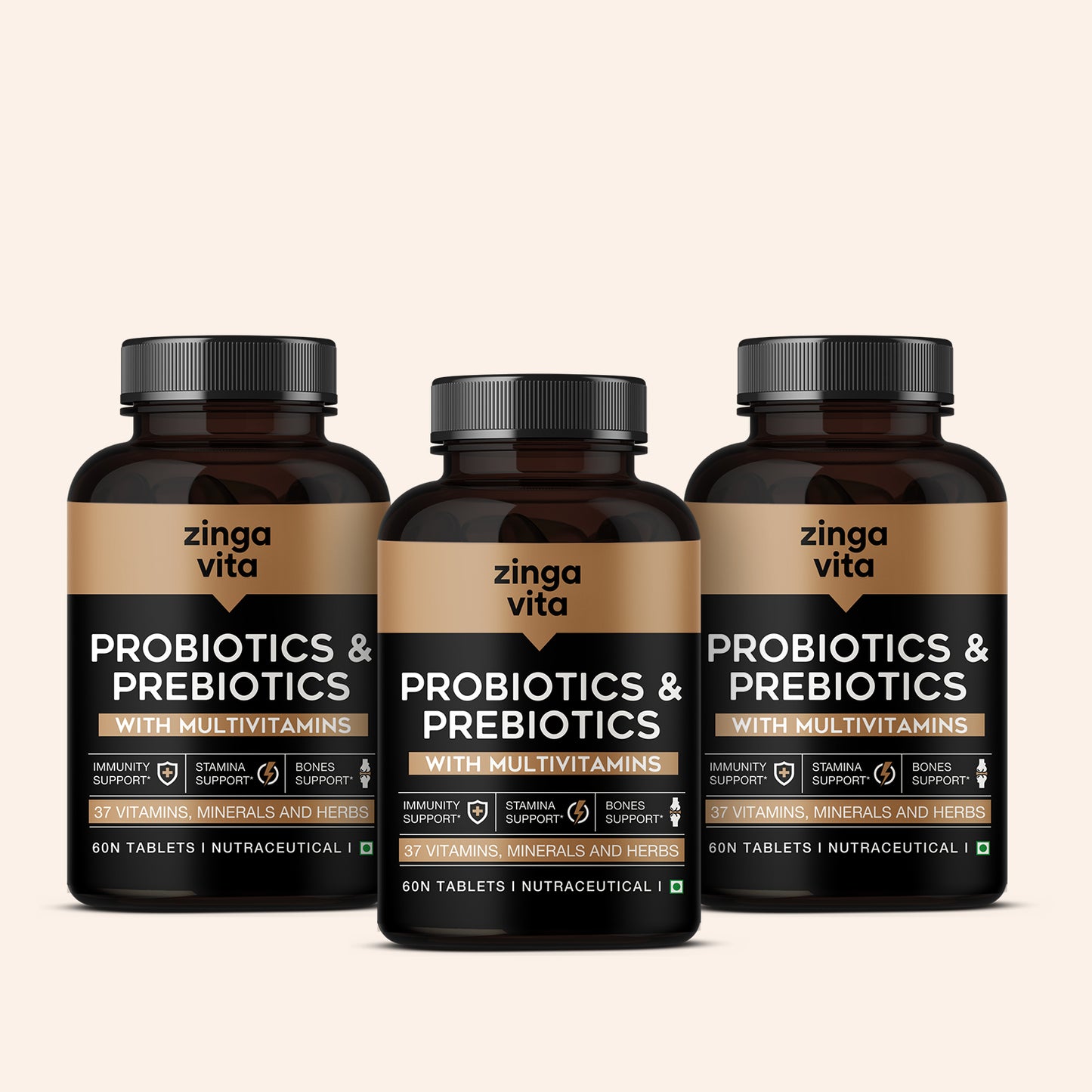 Multivitamins with Prebiotics & Probiotics