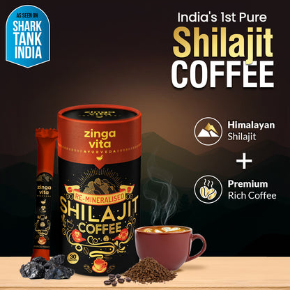 Re-mineralised Shilajit Coffee